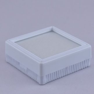 2" x 2" (New) White Plain Gem Display Box