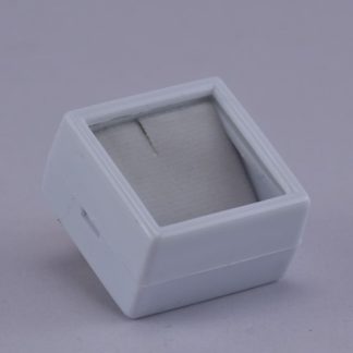 1" x 1" Nose Ring Display Box - White Lining