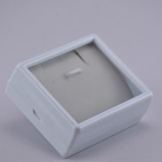 2" x 2.5" Pendant & Earring Set Display Box - White Lining